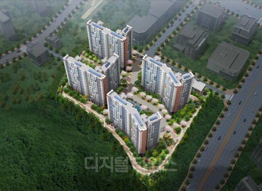 서울 구로 항동지구 제일풍경채 조감도<제일건설 제공>
